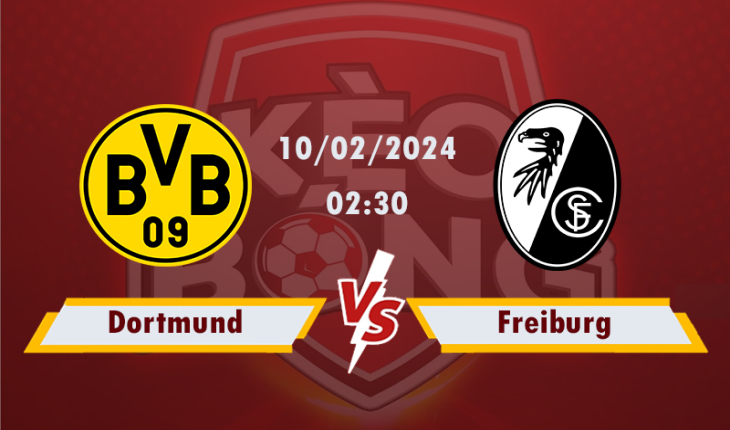 Nhận định, soi kèo Dortmund vs Freiburg, 02h30 ngày 10/2/2024