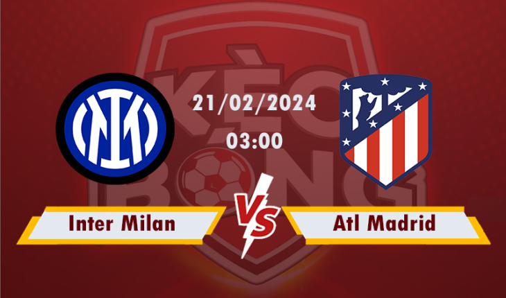 Nhận định, soi kèo Inter Milan vs Atl Madrid, 03h00 ngày 21/2/2024